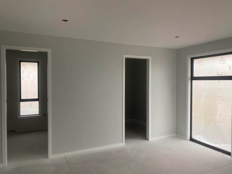 New build bedroom with ensuite painting in Dunedin