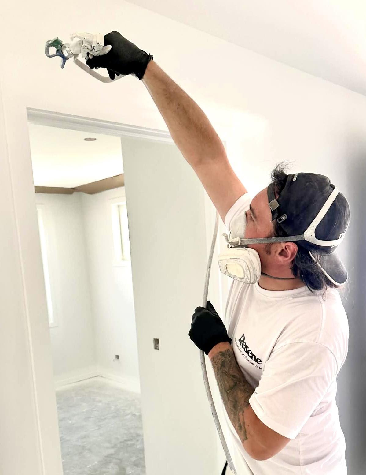 TKR Painting spraying interior wall